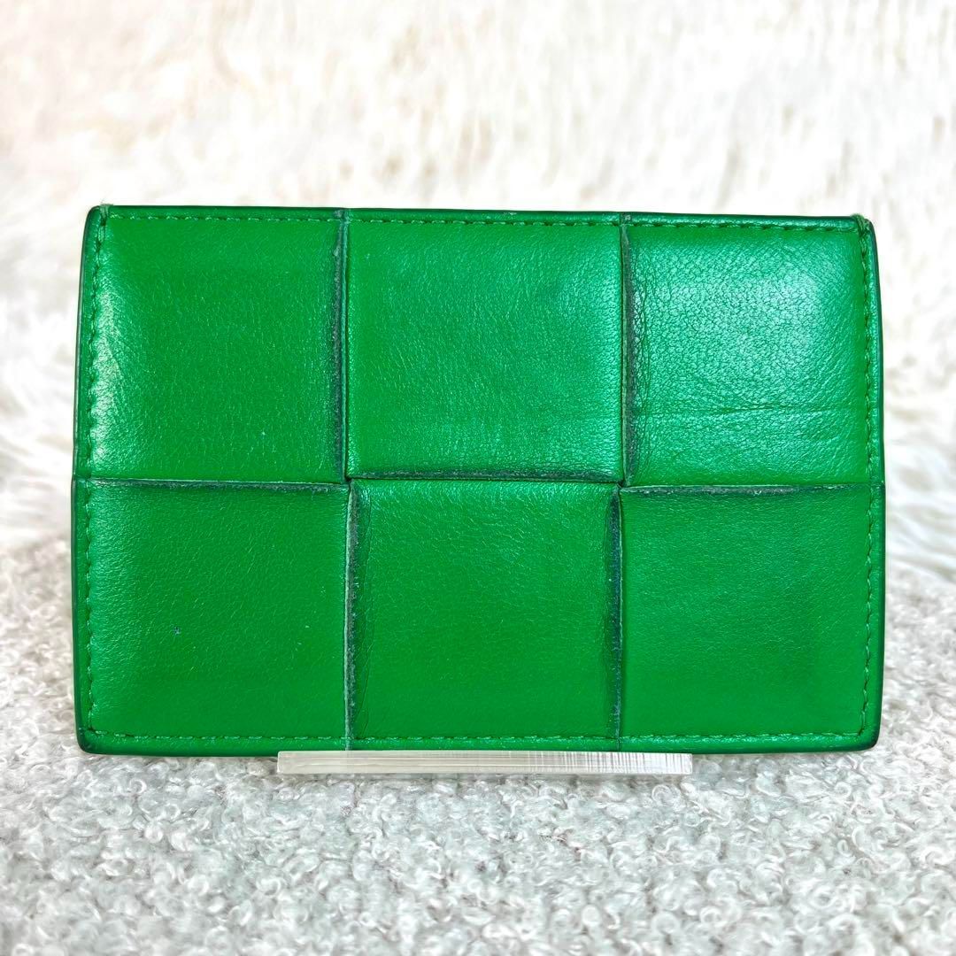 極美品＊ボッテガヴェネタ カセット カードケース パラキート RFID搭載