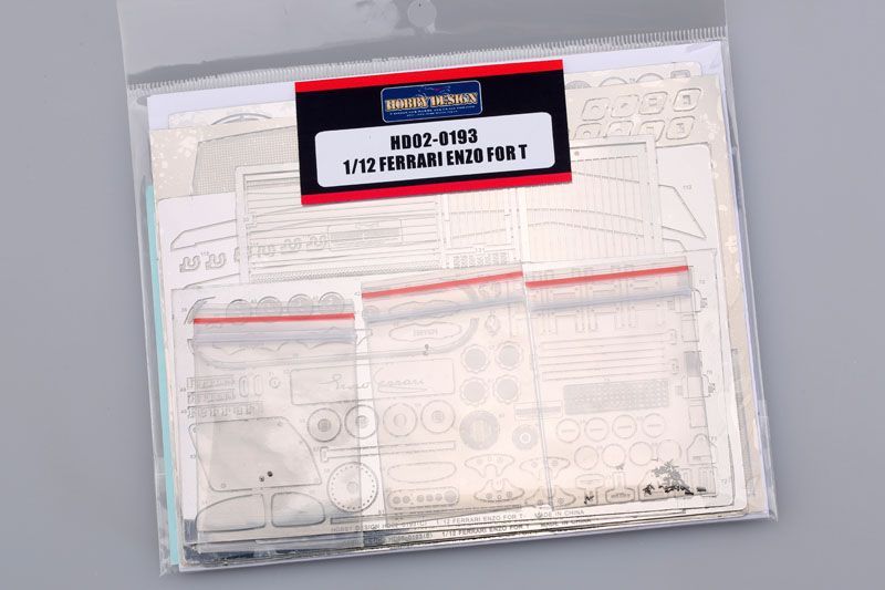 ホビーデザイン HD02-0193 1|12 エンツォ フェラーリ エンツォ ディティールアップセット タミヤ用 エッチングパーツ メタルパーツ