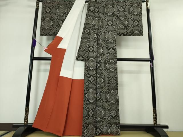 平和屋本店□希少 本場大島紬 龍郷絣 逸品 DZAA5593kh5 - メルカリ 