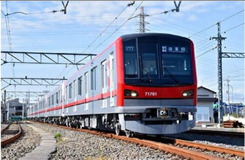 GREENMAX 東武70000系 30681 東武70000系 7両編成セット（動力付き） 【グリーンマックス