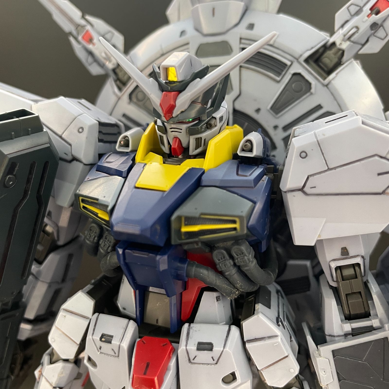 【ガンプラ組立済　ジャンク】MG プロヴィデンスガンダム 組立済ジャンク品 MG1/100 プロヴィデンスガンダム 機動戦士
