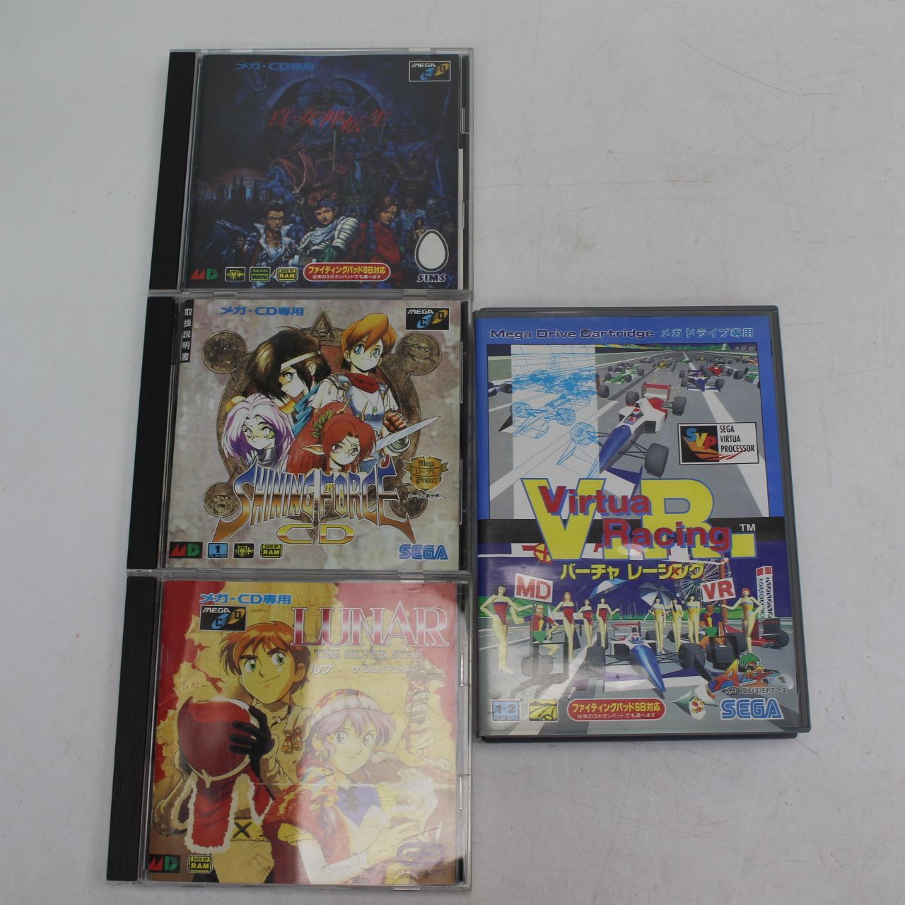 メガドライブ2 本体メガCD2とゲームソフトセット