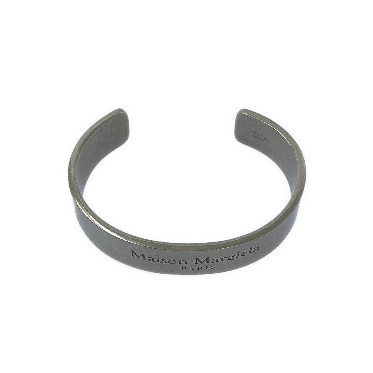 Maison Margiela / メゾンマルジェラ | 2021SS | STERLING BANGLE ロゴ 