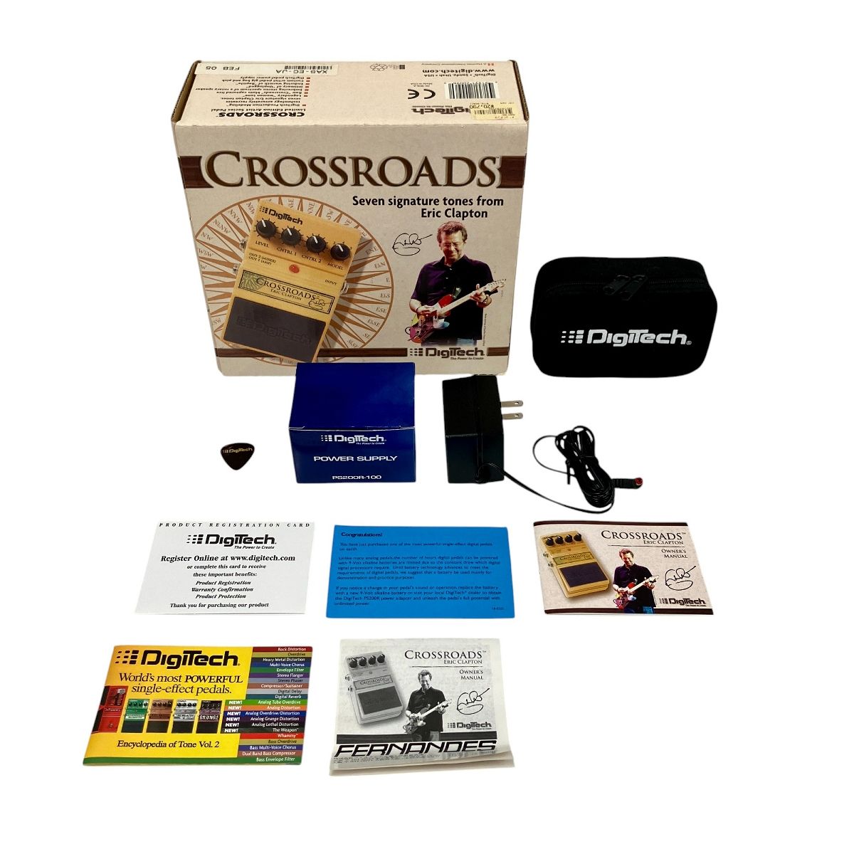 【新品未開封】最終値下げ！デジテック エリック クラプトン エフェクター DigiTech 【中古】 Eric Clapton Crossroads XAS-EC デジテック