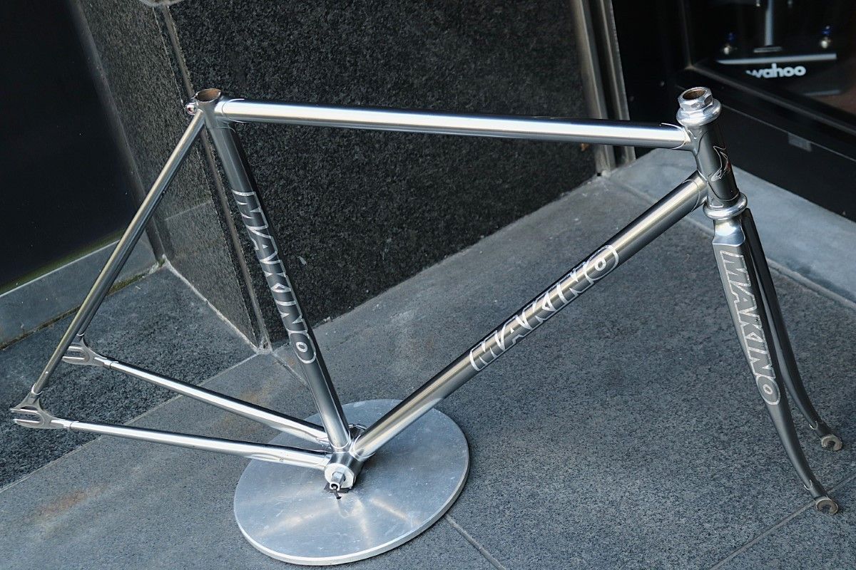 フレームセットのみ】meccanico giro ピストバイク ブレーキ穴あり