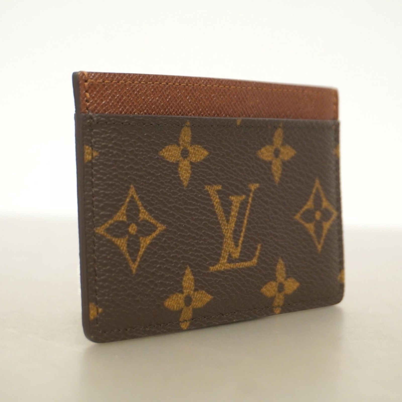 ルイ ヴィトン Louis Vuitton ルイ ヴィトン 名刺入れ カードケース モノグラム ポルトカルトサーンプル M61733 ブラウンメンズ レディース