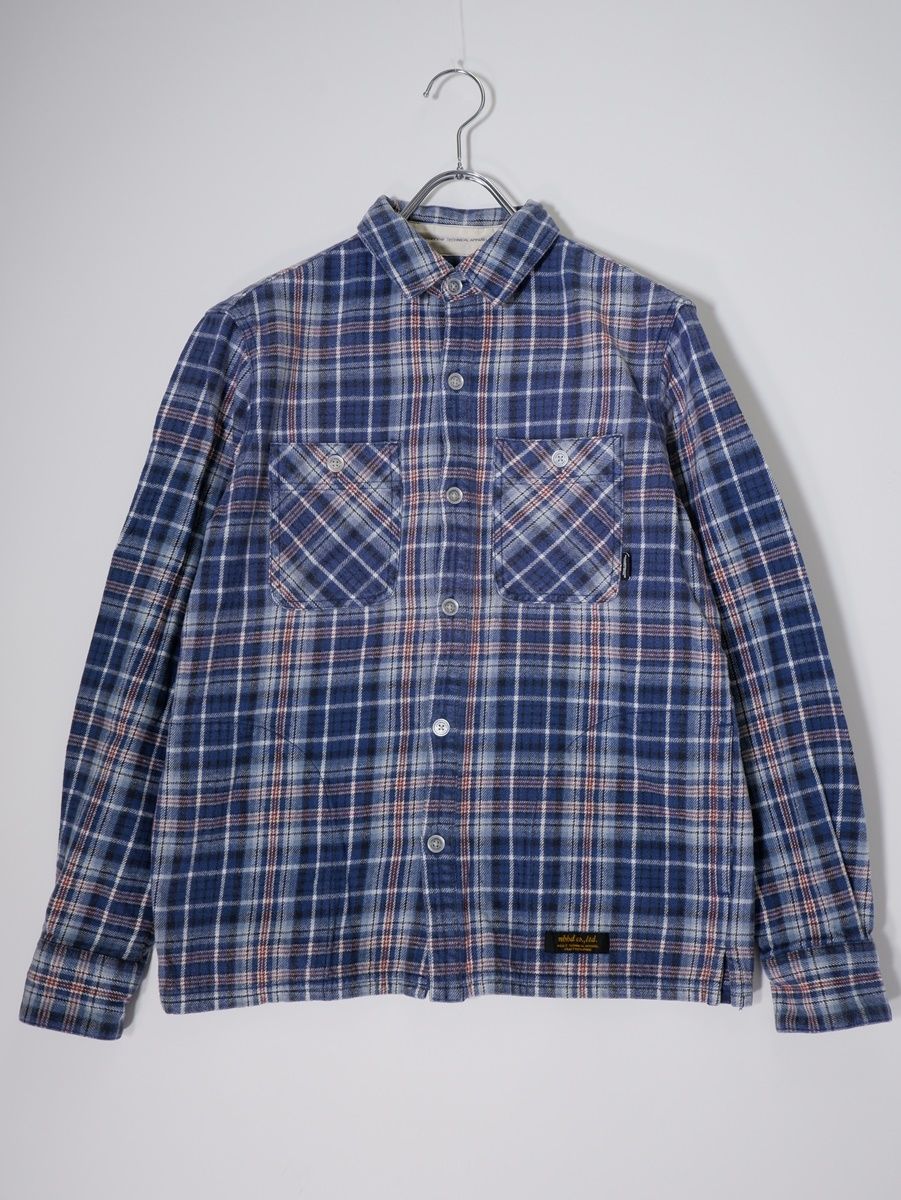 NEIGHBORHOODネイバーフッド LUMBERS/C-SHIRT.LSネルシャツ【S