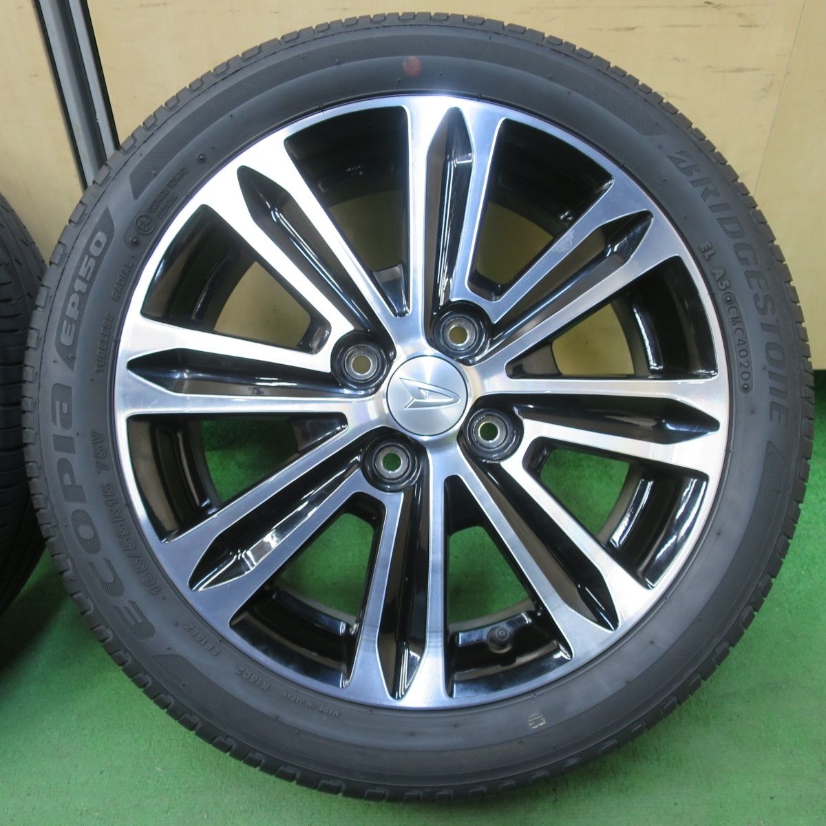 パパママ‼︎LA600S タントカスタム 純正 15インチ　ホイール　① ダイハツ タント カスタム LA600S 純正 15インチ アルミホイール 買取