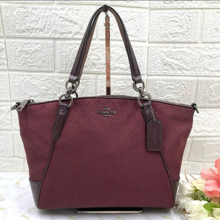 新品未使用❣️COACH コーチ F57244 キャンバス ハンドバッグ