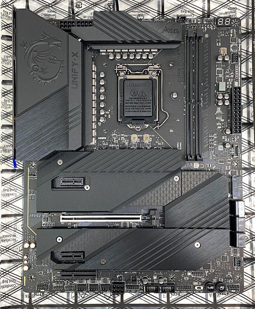 動作不良】MSI Z590 UNIFY マザーボード（ジャンク品） 動作不良】MSI