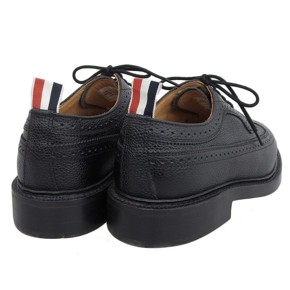 超美品 トムブラウン THOM BROWNE 現行タグ フルブローグ ウイング 