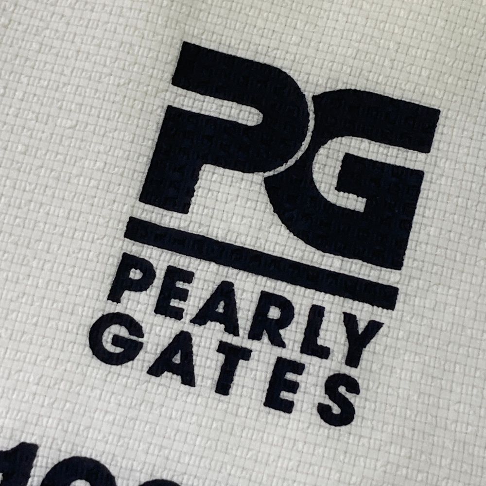 サイズ：4 PEARLY GATES パーリーゲイツ 半袖ポロシャツ シアサッカー