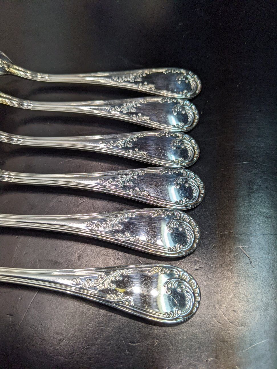 新品 廃番 ノリタケ デザートフォーク カブリオレ EPNS 6本セット