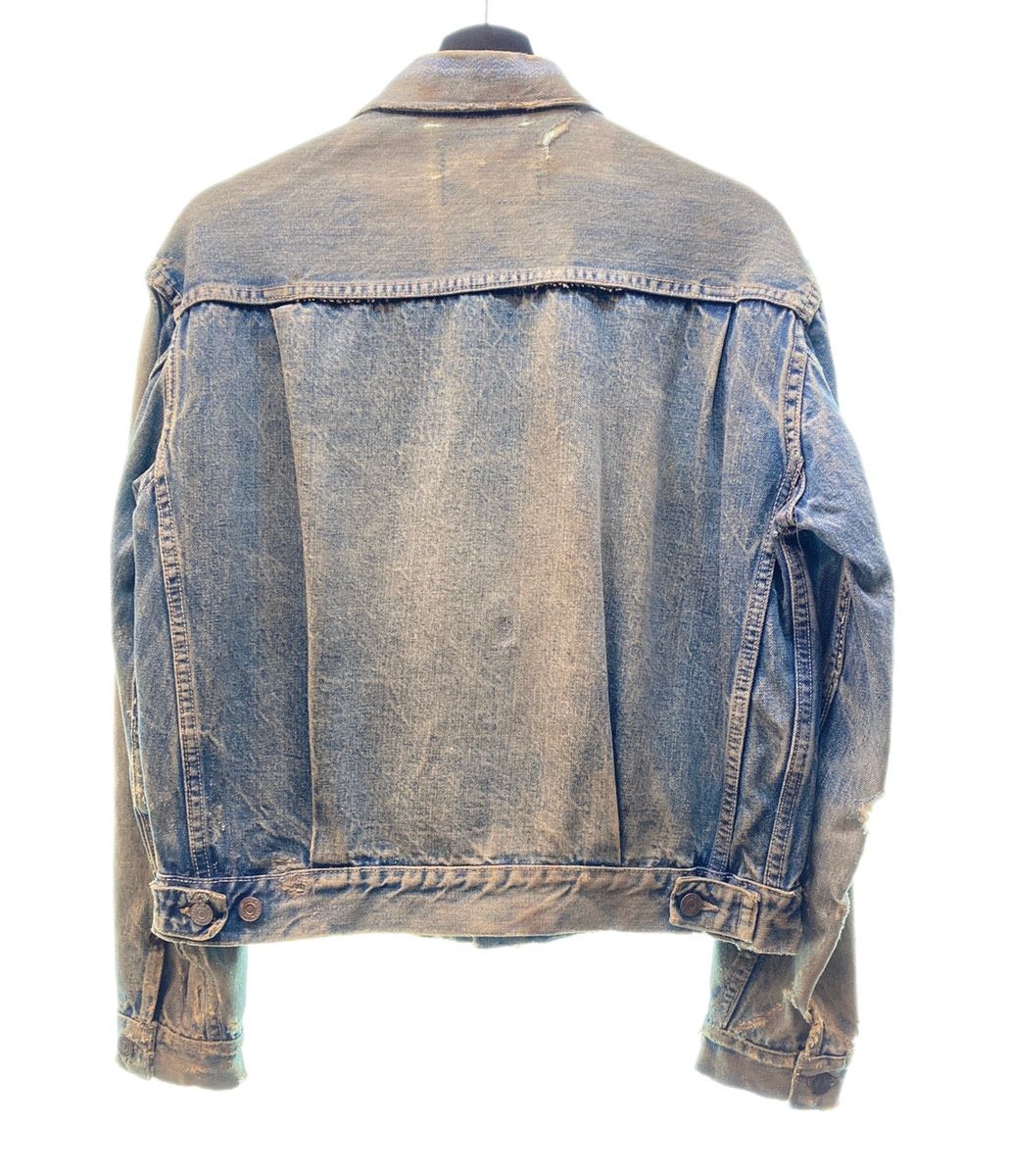 リーバイス Levi's 507XX 2nd original vintage denim jacket 50's~60's セカンド オリジナル ヴィンテージ デニムジャケット ハギ付き 両面タブ 紙パッチ  青 ジャケット 無地 ブルー 104MT-89