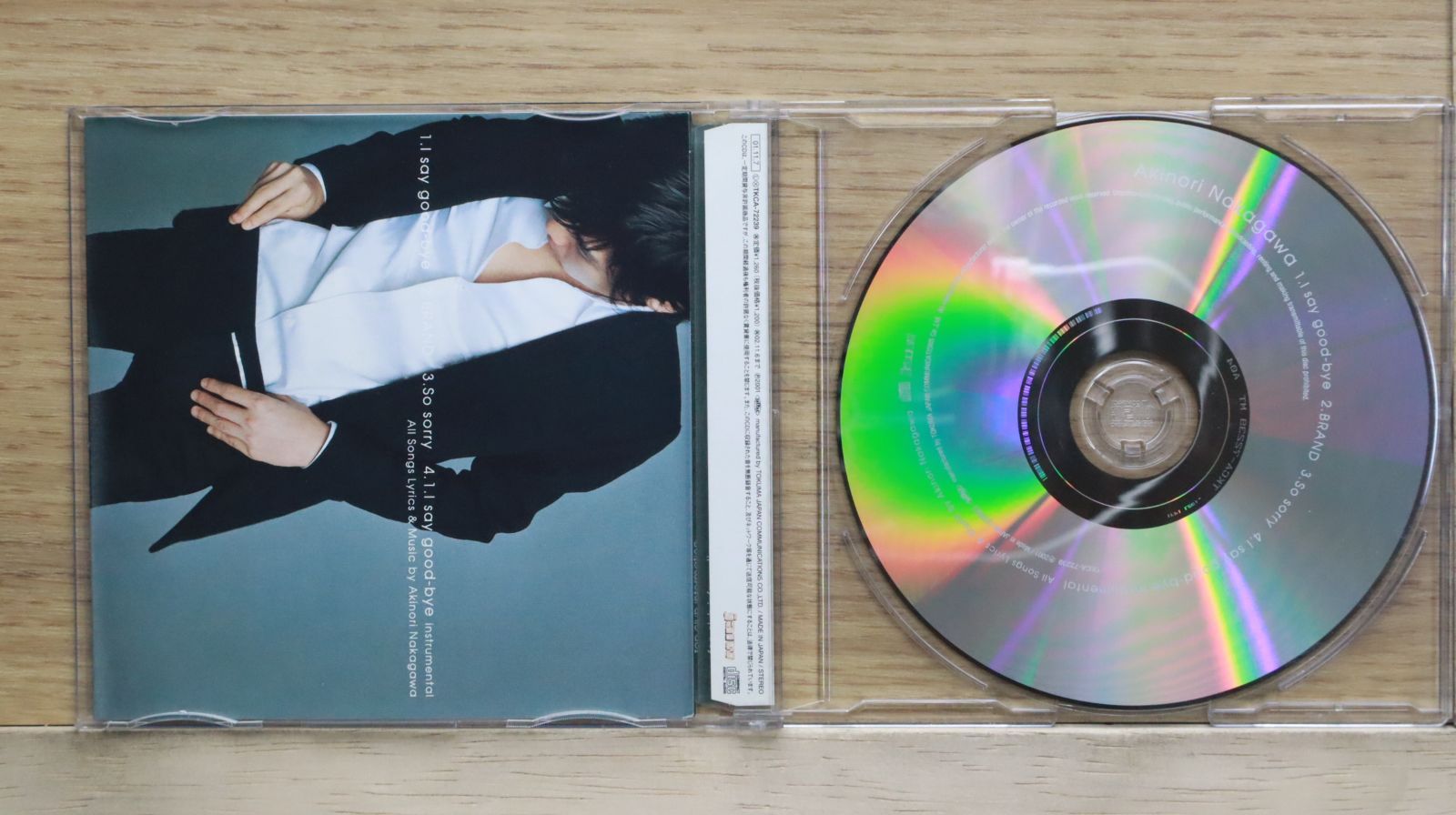 豪奢な 国内盤CD☆中川晃教/akinori nakagawa□ I say good-bye 邦楽
