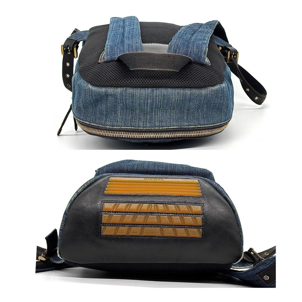 DIESELディーゼル　デニムミスマッチバックパック　リュック　アシンメトリー 楽天市場】DIESEL ディーゼルメンズ レディース リュックサック