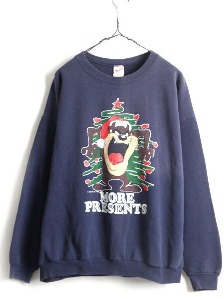 90s □ ワーナー ルーニー テューンズ タズマニアンデビル 両面