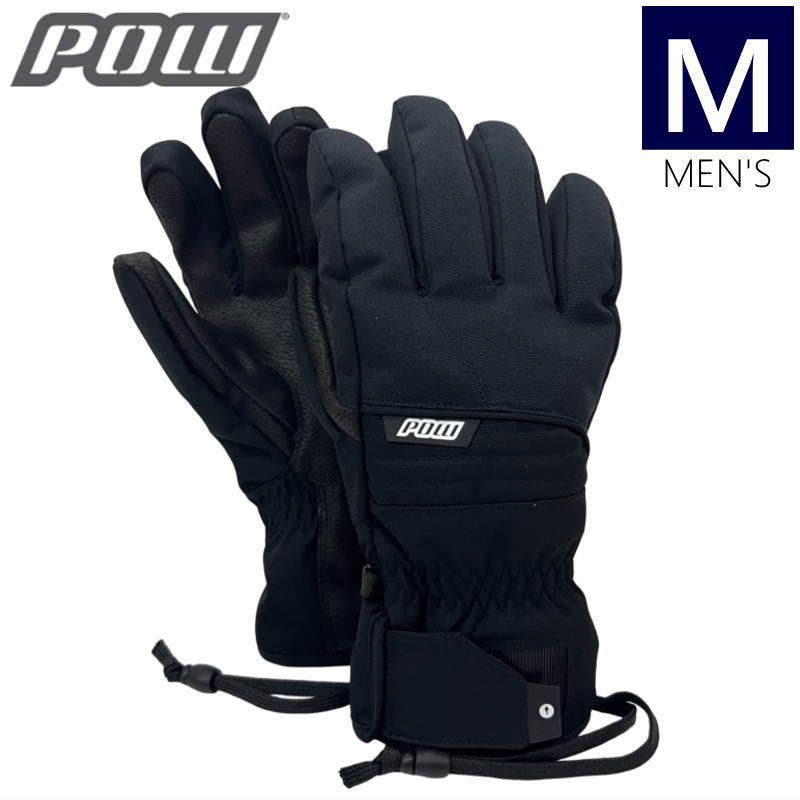 ○22-23 POW ZERO GLOVE 2.0 カラー:BLACK Mサイズ パウ グローブ スキー スノーボード 即納】22-23 POW ZERO GLOVE 2.0 カラー:BLACK Mサイズ パウ