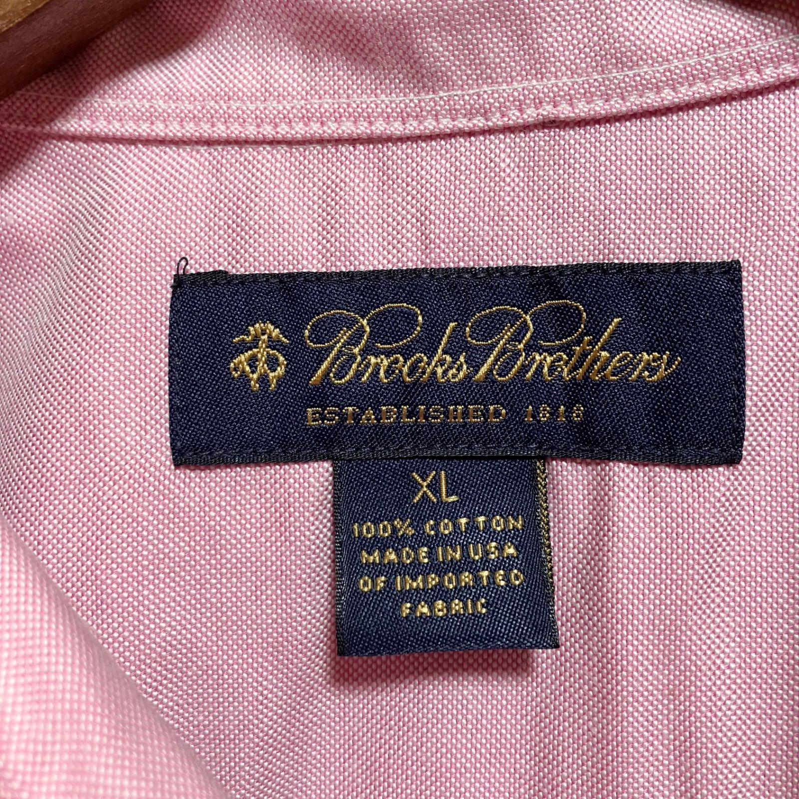 BROOKS BROTHERS ブルックスブラザーズ 刺繍ロゴ プルオーバー S Brooks Brothers(ブルックス ブラザーズ) コットン