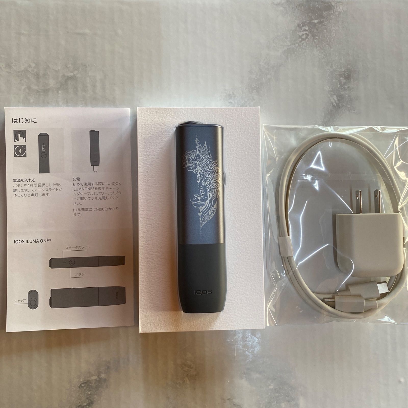 iQOS ILUMA ONE アイコス イルマ ワン レーザー加工 ライオン