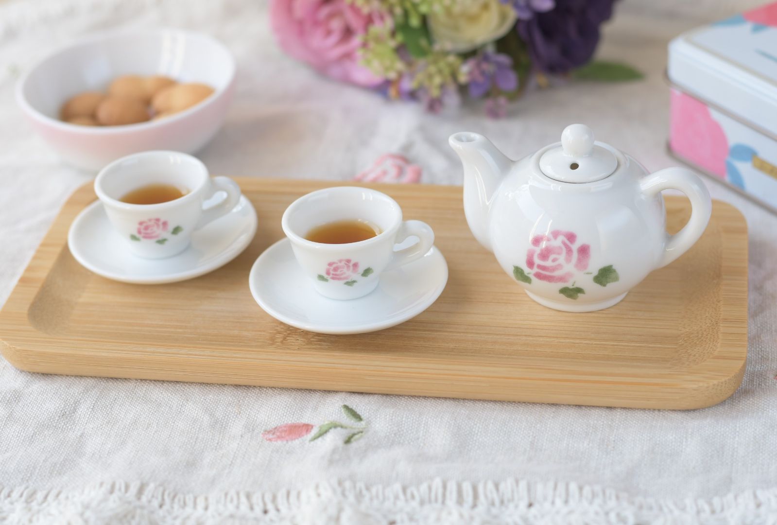 マニーローズ プティ・ ディネット ティーセット ミニチュア 日本 新品