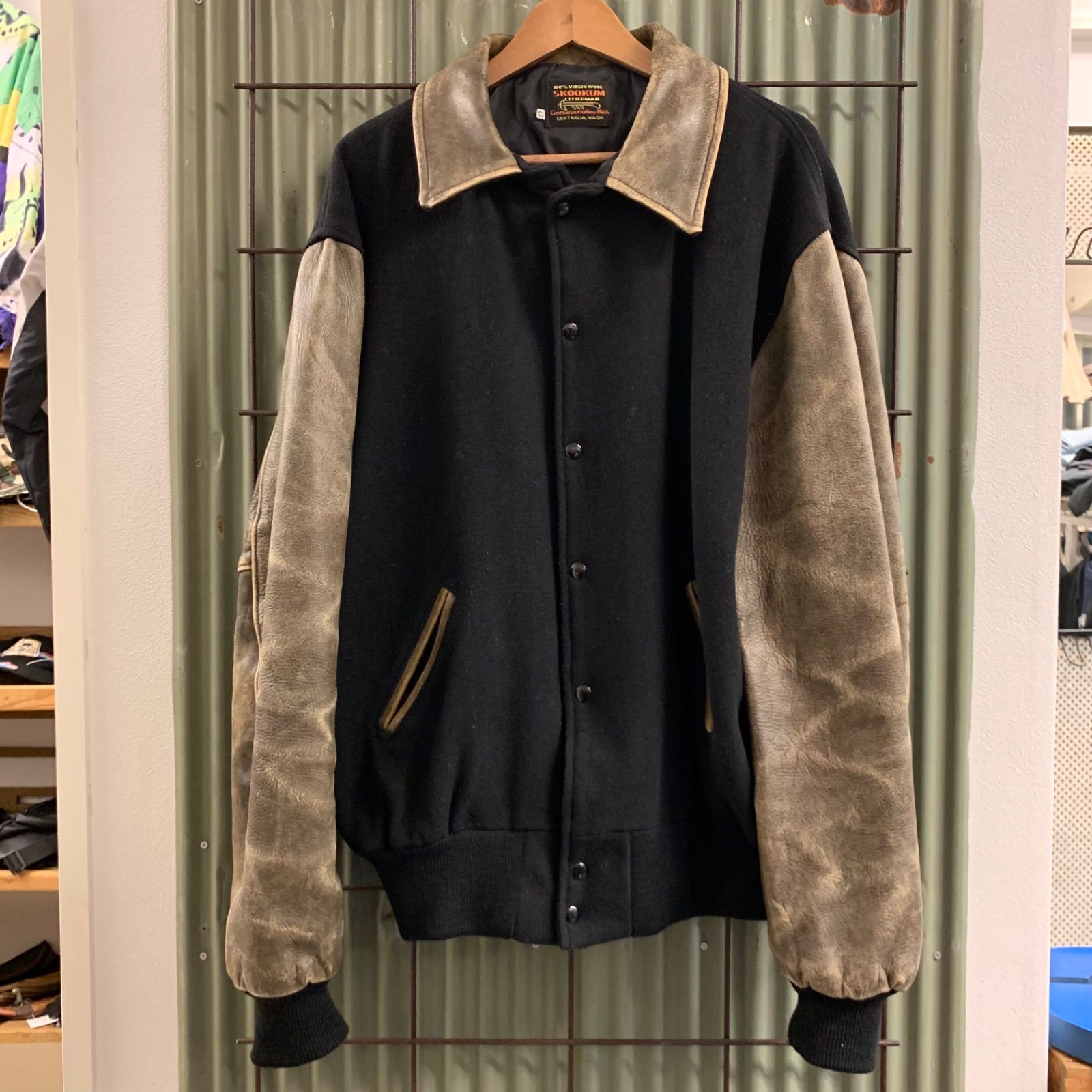 Skookum スクーカム フルジップ ファラオジャケット　スタジャン　40 Skookum スクーカム フルジップ ファラオジャケット スタジャン 40