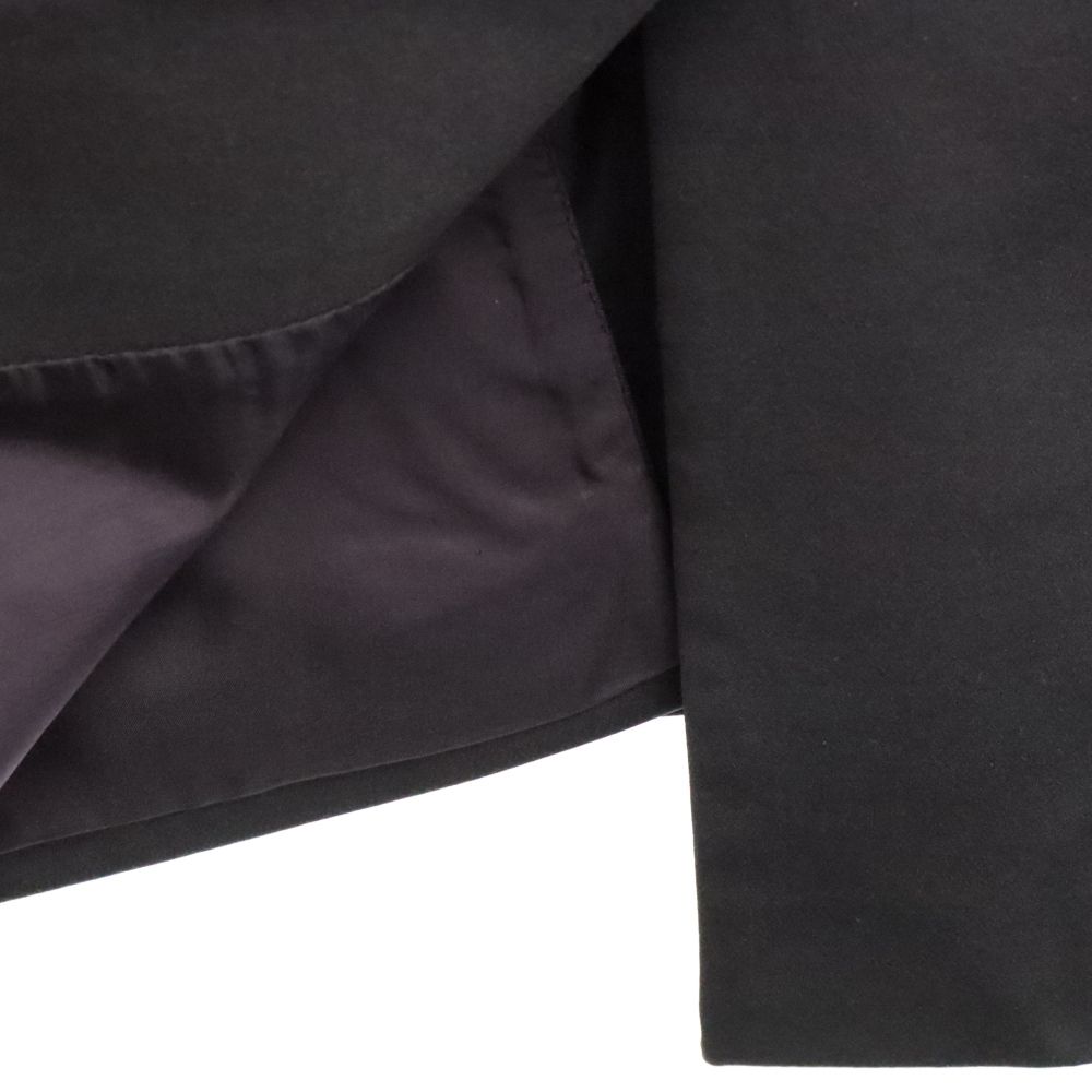 PRADA (プラダ) 4Bナイロンシングルテーラードジャケット ブラック