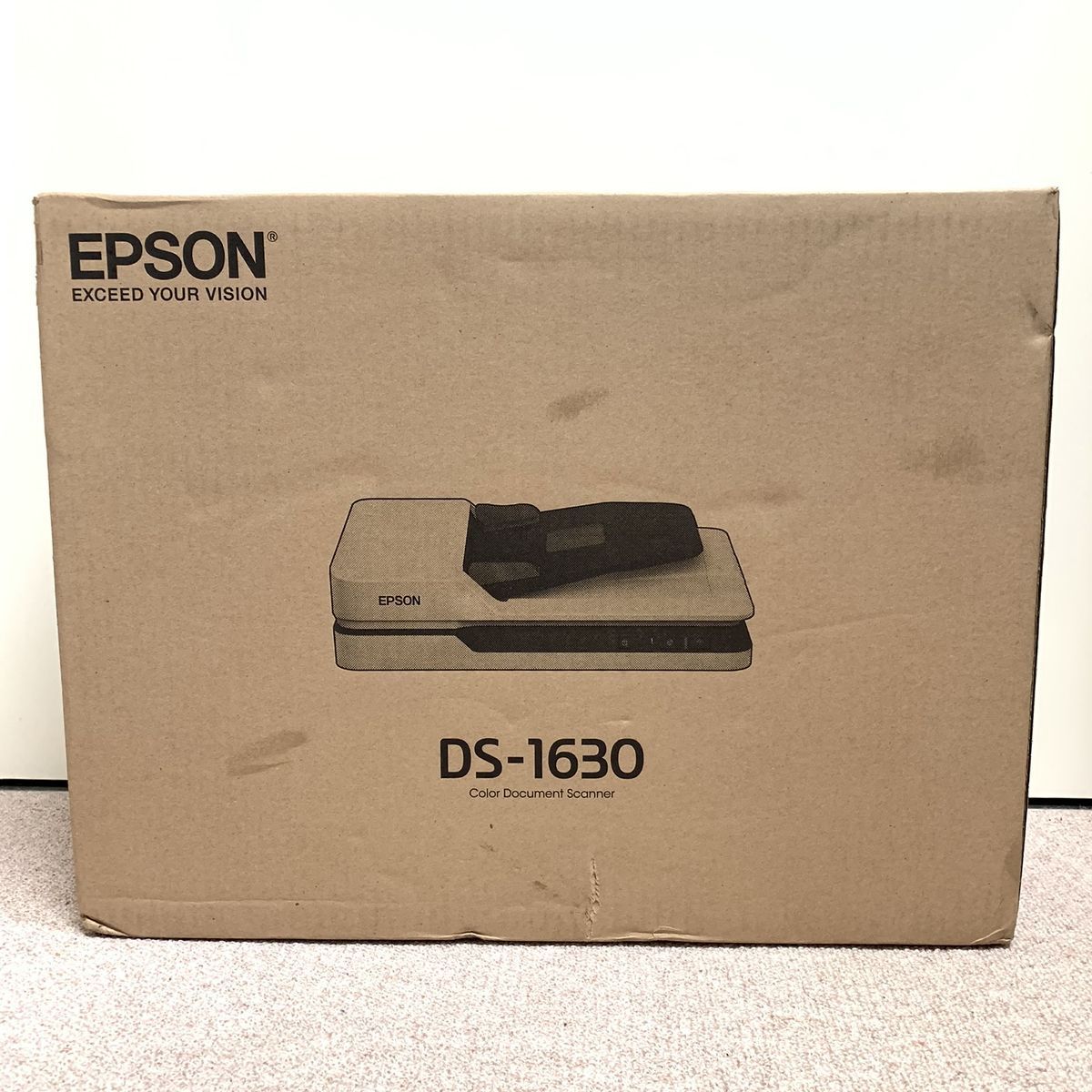 エプソン EPSON フラットベッドスキャナー DS-1630 新品未開封/箱傷