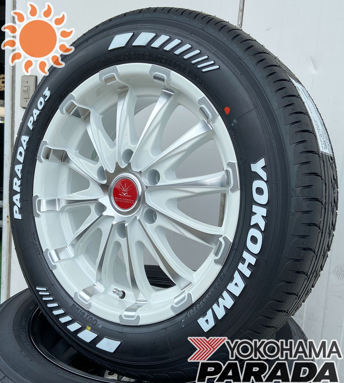 車検対応品 TOYOTA ハイエース（200系）タイヤホイールセット 4