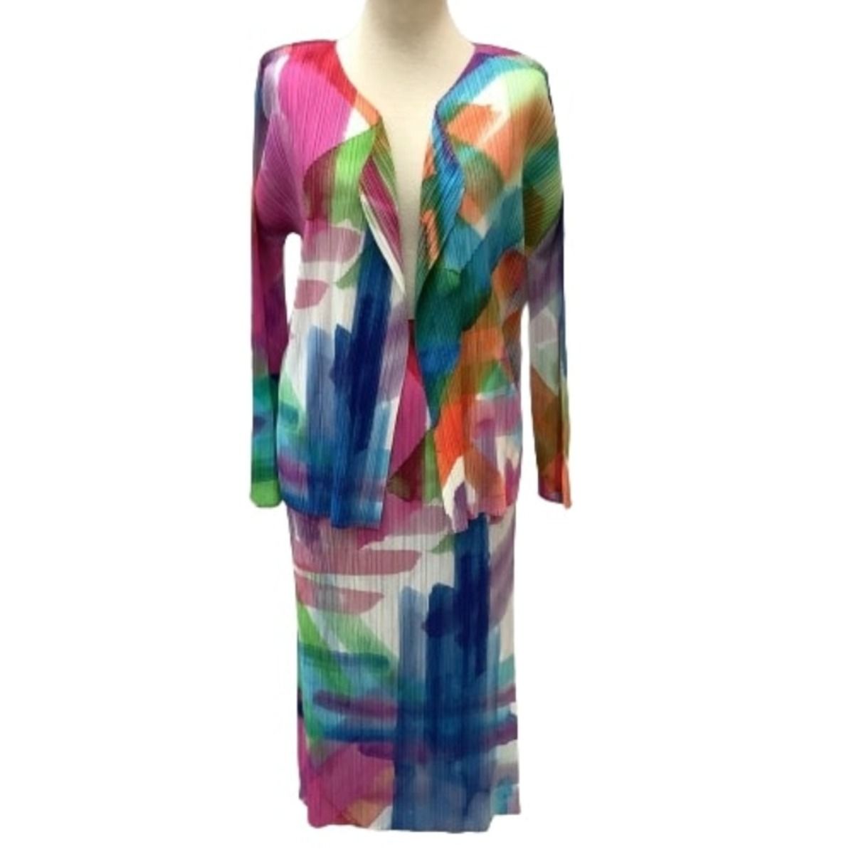 ♪♪ISSEY MIYAKE イッセイミヤケ PLATS PLEASE セットアップ スカート 