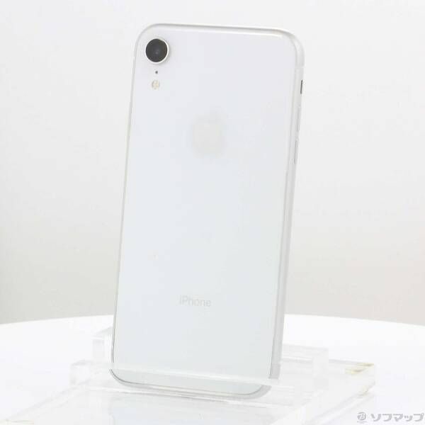 〔 〕iPhoneXR 128GB ホワイト MT0J2J A SIMフリー 258