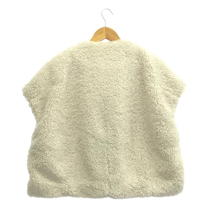 【美品】  SEVEN TEN by MIHO KAWAHITO / セブンテンバイミホカワヒト | オーバー ボアジャケット / 総裏地 | S | ホワイト | レディース 美品】 SEVEN TEN by MIHO KAWAHITO / セブンテンバイミホカワヒト