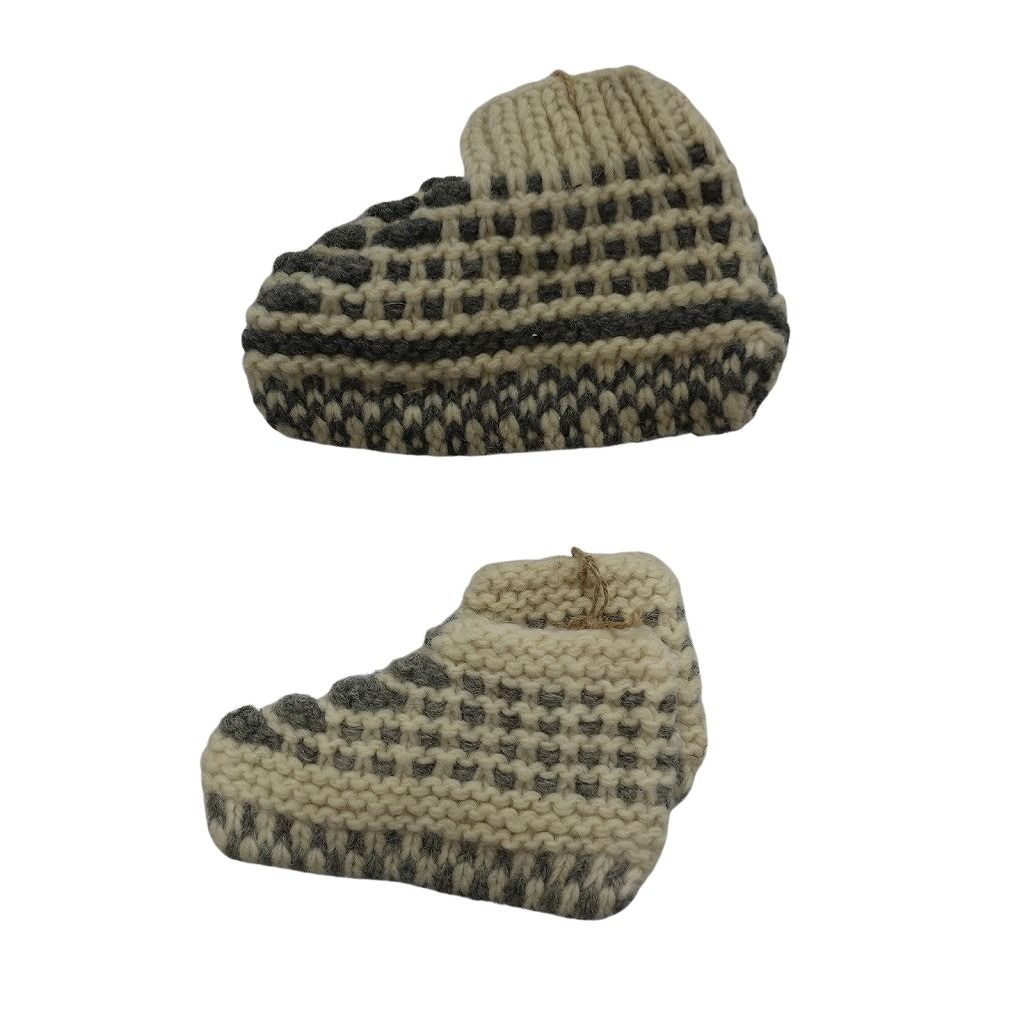 未検品 古着卸 まとめ売り キッズルームシューズ 小物 9枚セット キッズ デッドストック ウール ニット 古着 NB4846 STEELWINDOWSANDDOORS_COM