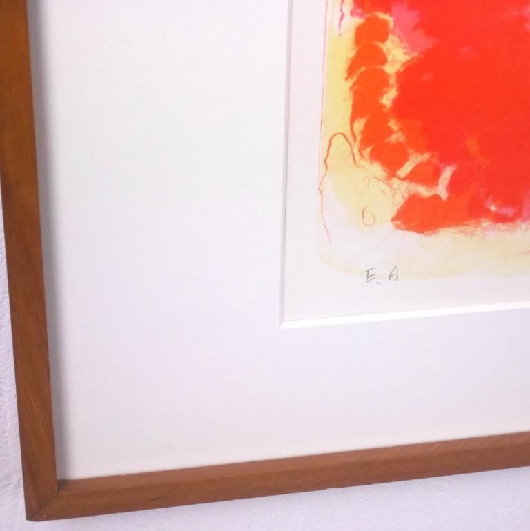 絵画美術　リトグラフ　カイコ・モティ　雄大な風景　鉛筆直筆サイン　額装品 絵画美術リトグラフカイコ・モティ雄大な風景鉛筆直筆サイン額装品