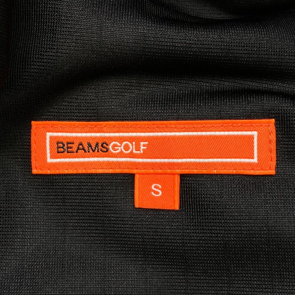 サイズ：S BEAMS GOLF ビームスゴルフ 蓄熱 中綿 半袖 ジップ