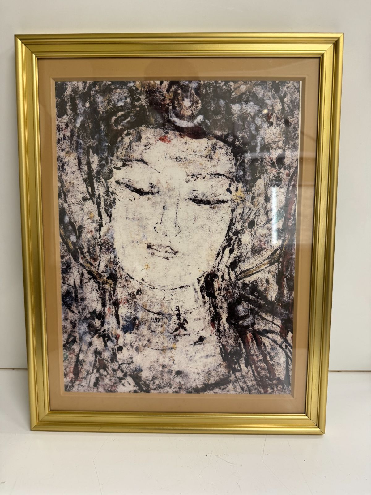 タリズマニック•アート「天恵」孔柏基 作 額付き】タリズマニック・アート 天恵／孔柏基作 - メルカリ
