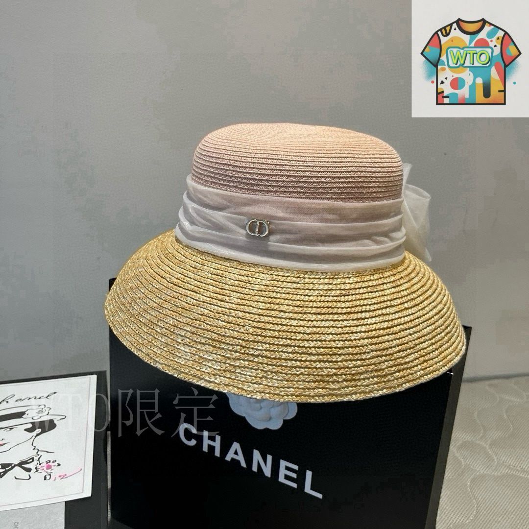 今日特価】Dior 新作 ?色バケット帽 頭囲 57cm-3 - メルカリ