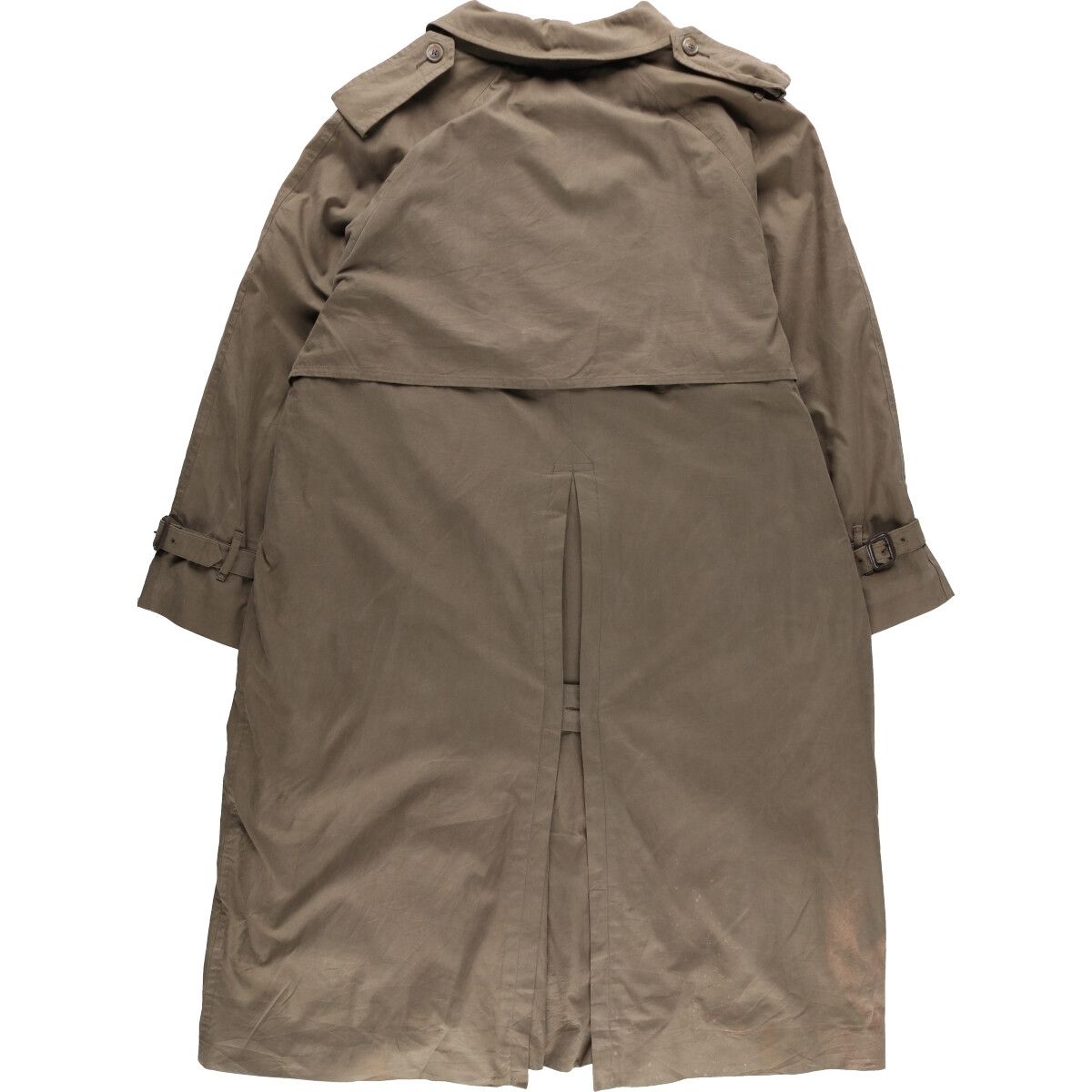 Brooks Brothers コート 古着 80s USA製 Brooks Brothers ダブルブレスト トレンチ