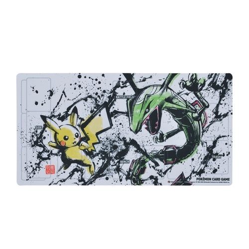 ポケモンカードゲーム ラバープレイマット 墨絵列伝 ピカチュウ
