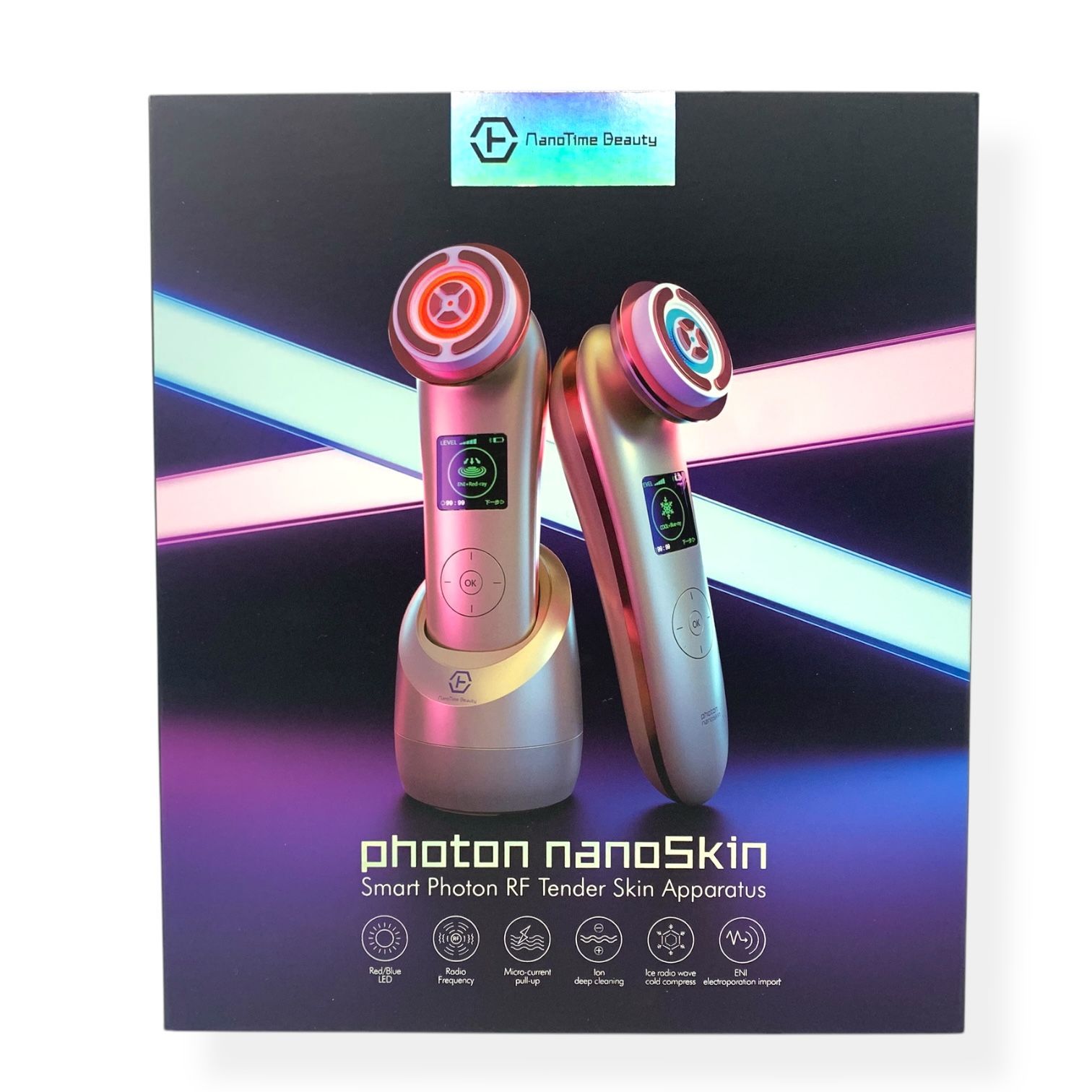 Photon nanoSkin （フォートン ナノスキン）未使用品 トクキレ】Photon nanoSkin フォートンナノスキン 美顔器 定価