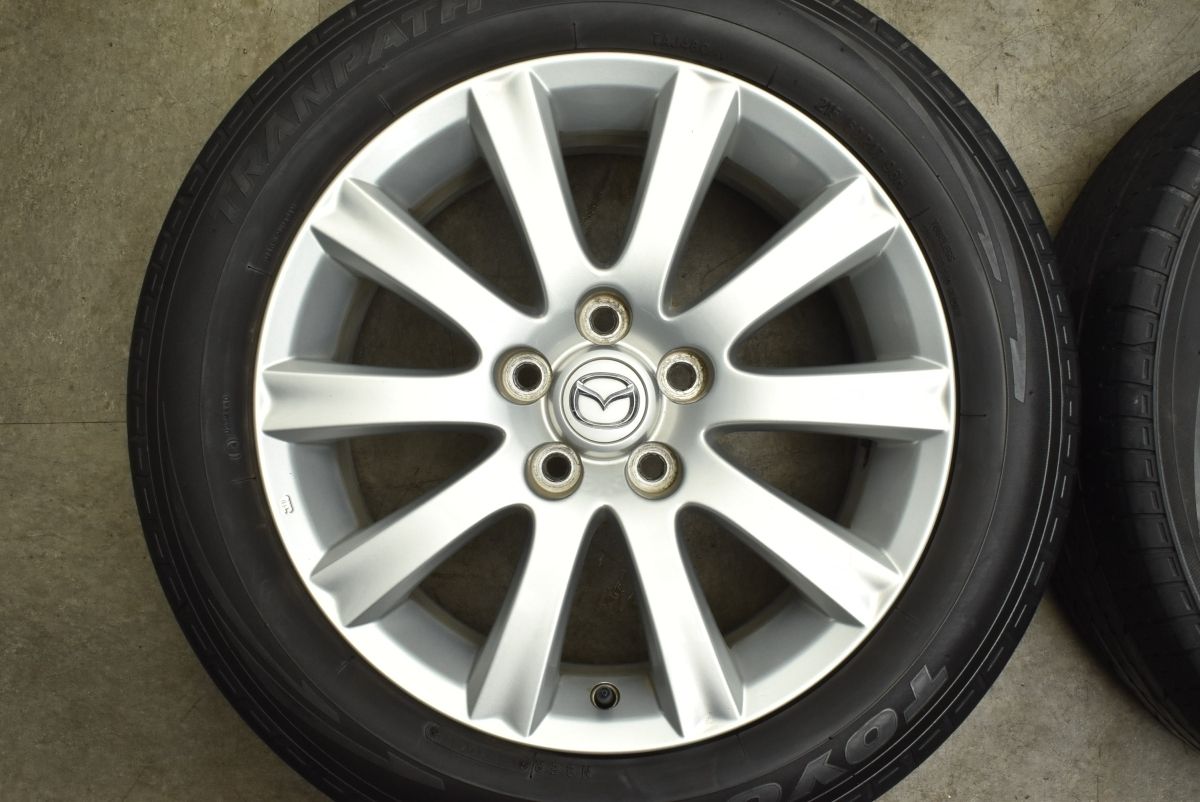 送料無料】マツダ MPV 純正 17in 7J +45 PCD114.3 4本セット ホイール 