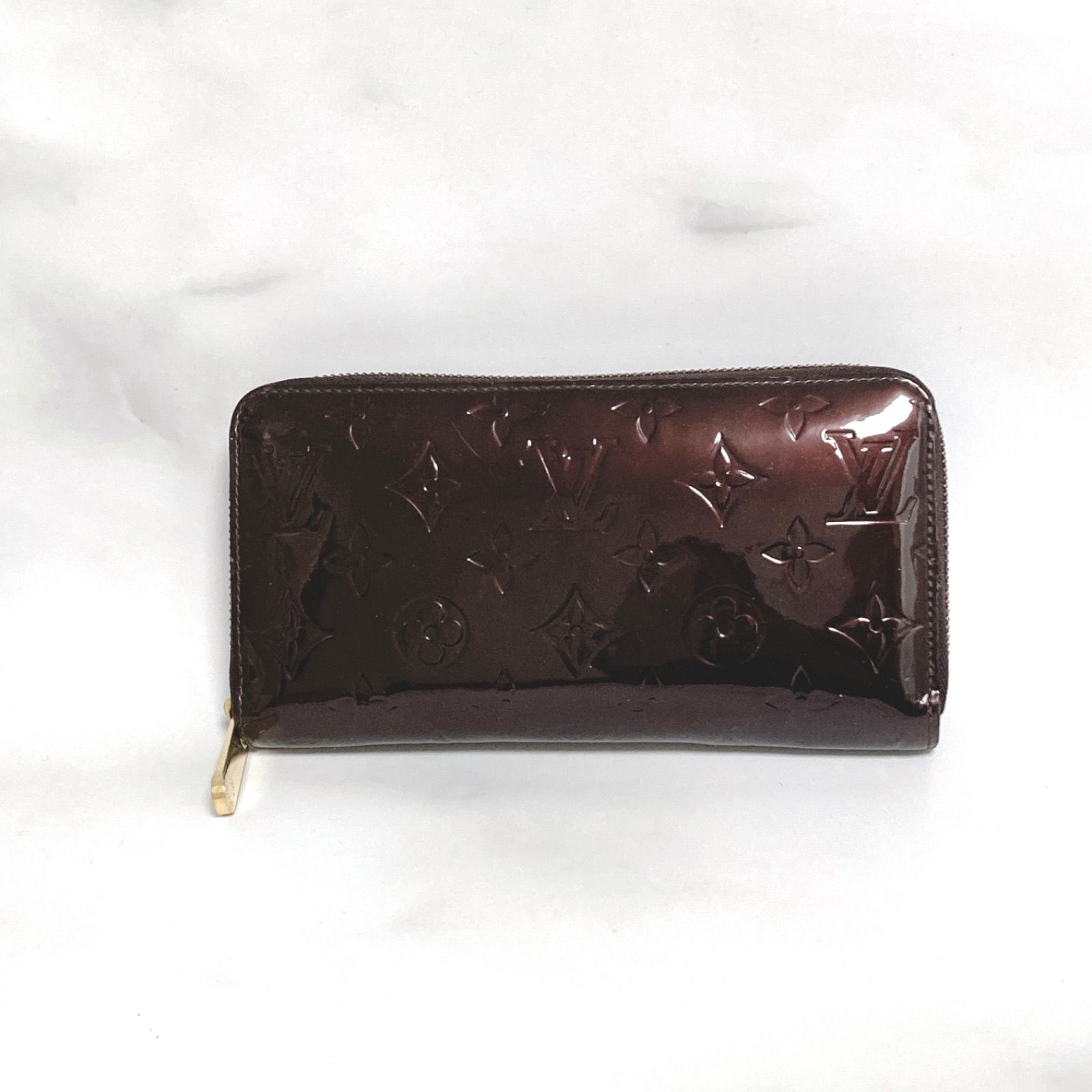LOUIS VUITTON ルイヴィトン ヴェルニ アマラント 財布 長財布