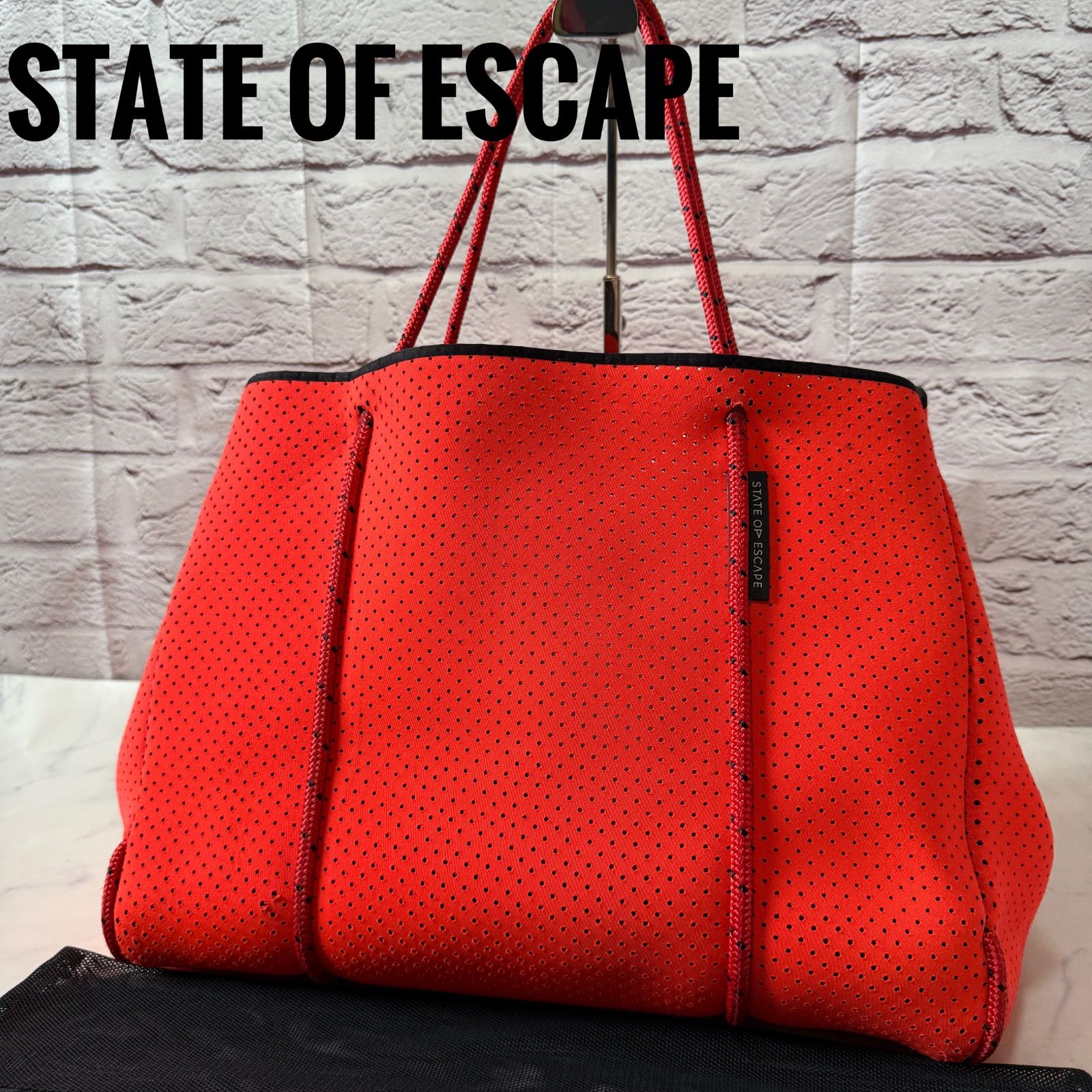 STATE OF ESCAPE】ステイトオブエスケープ トートバッグ ショルダー 