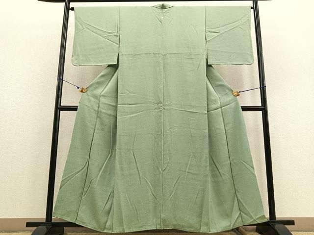 平和屋着物□京加賀友禅 百貫達雄監修 色無地 裏葉柳色