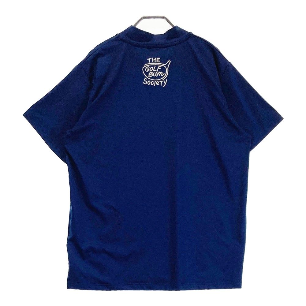 サイズ：L MUNSING WEAR マンシングウェア Penguin ハイネック 半袖Tシャツ  ネイビー系 [240101439788] ゴルフウェア メンズ ストスト サイズ：L MUNSING WEAR マンシングウェア Penguin ハイネック
