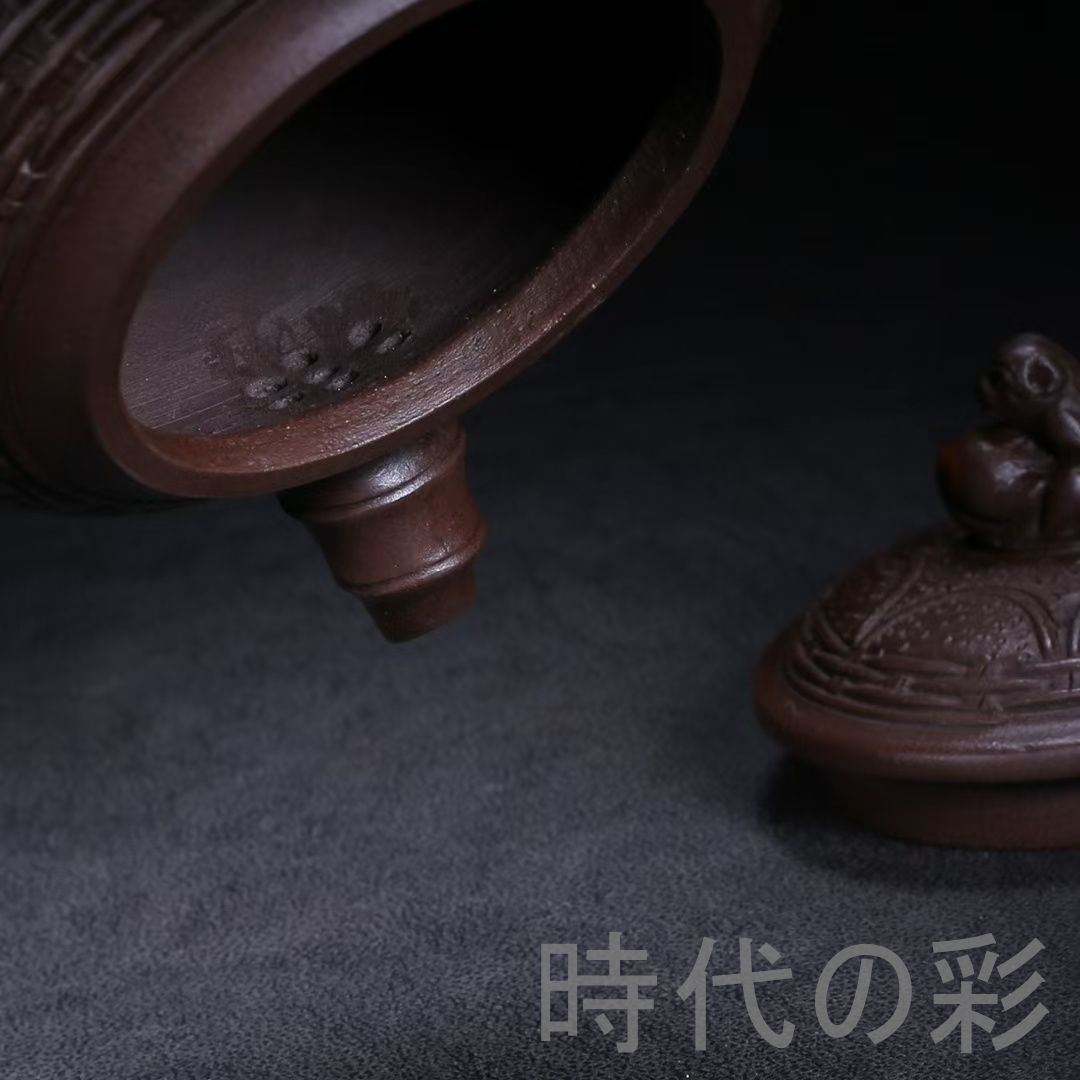 紫砂壺 靈猴献瑞壺