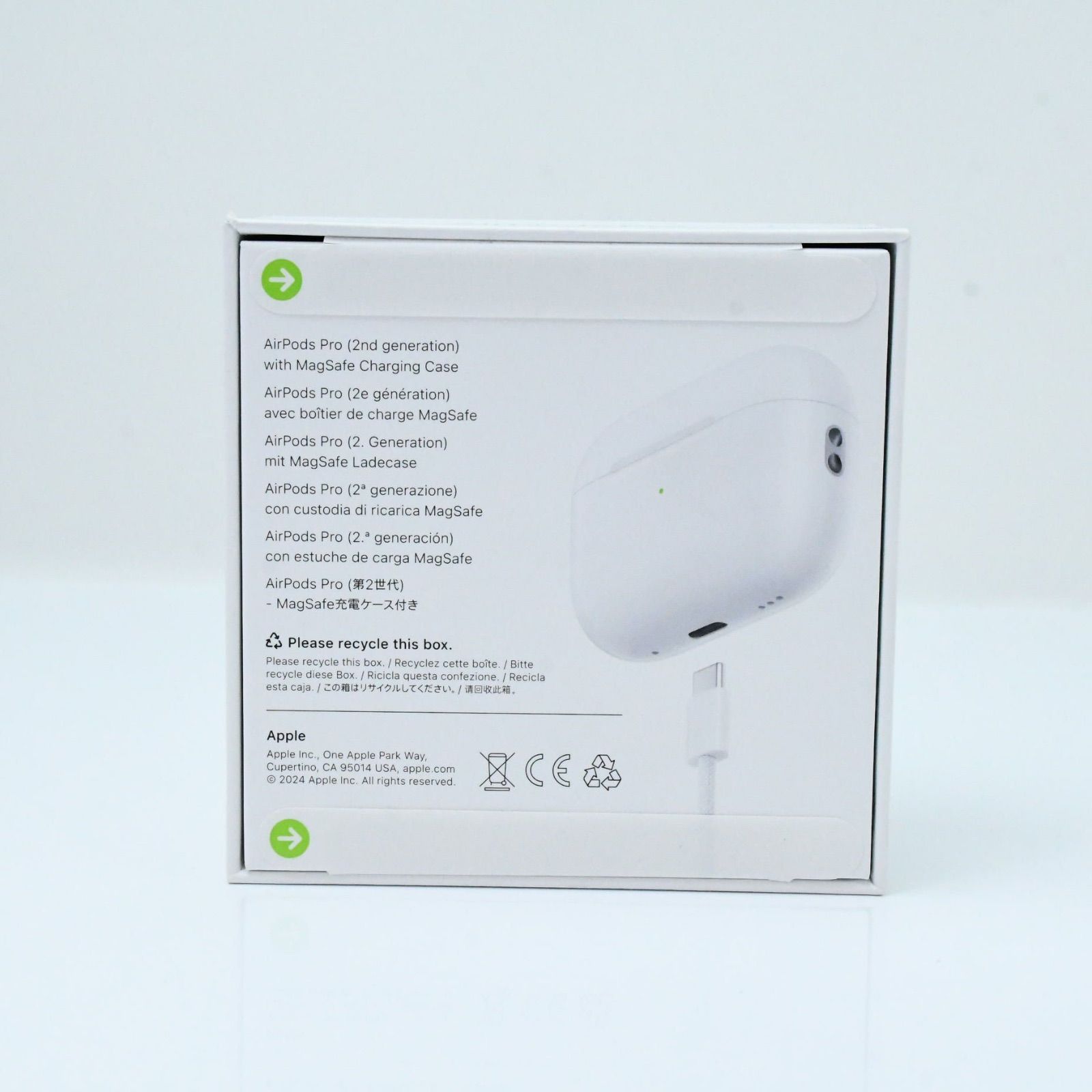 未開封新品＊Apple保証有り】AirPods Pro 2 (USB-C) MTJV3J/A 新品未