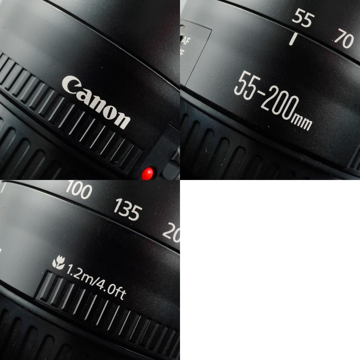 美品！CANON EF 55-200mm II USM 望遠ズームレンズ 【公式通販】