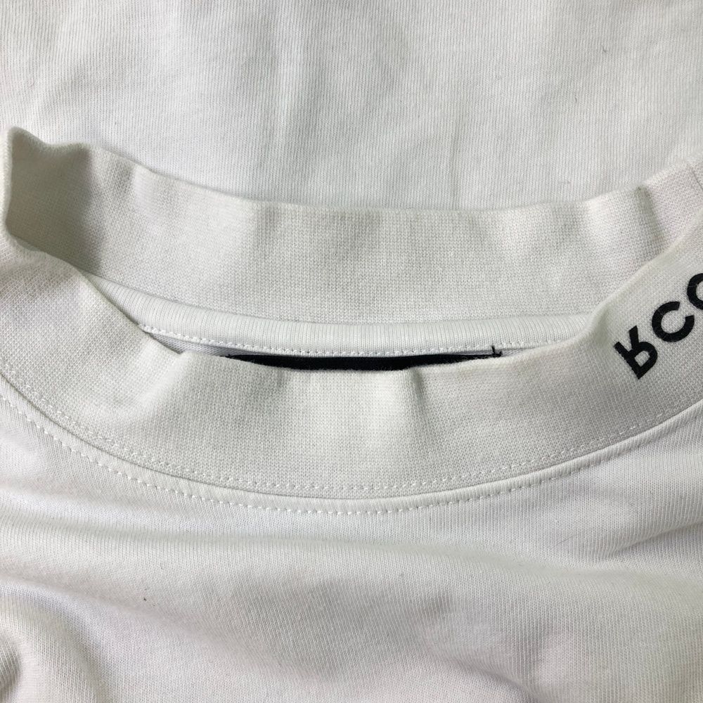 サイズ：M FR2 GOLF エフアールツーゴルフ  ハイネック 長袖Tシャツ  ホワイト系 [240101490164] ゴルフウェア メンズ ストスト サイズ：M FR2 GOLF エフアールツーゴルフ ハイネック 長袖T