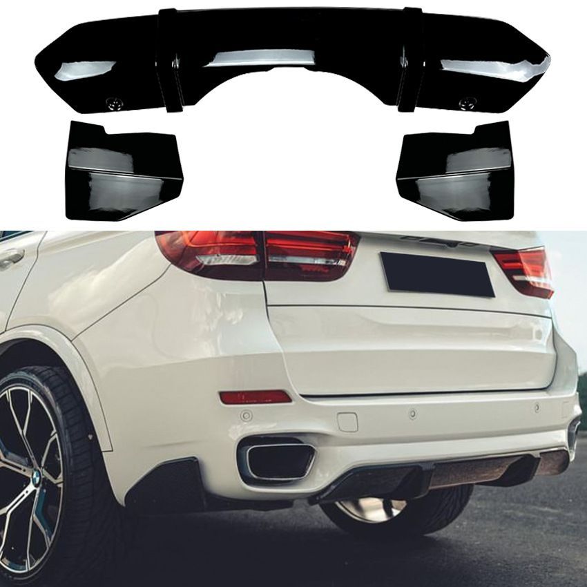 BMW X5 F15 M Sport 2014-2018 用 リアディフューザー ABS製 2色 純正Mパフォーマンスデザイン